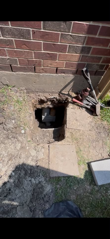 Foundation access and pier work